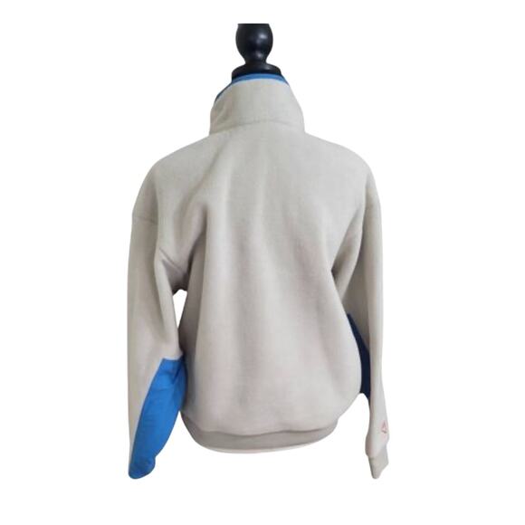 Timberland Fleece Half Zip Jacket Sweatshirt-    Size Large - Picture 2 of 9